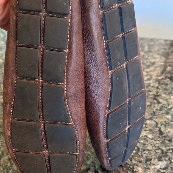 14th & Union Rich Brown Leather Loafers EUC 8M main image 4